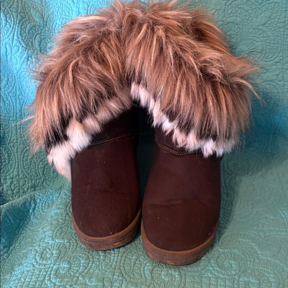 Fur booties - Picture 2 of 4